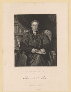 Portret van Samuel Lee