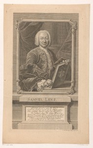 Portret van Samuel Lenz