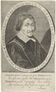 Portret van Samuel Maresius