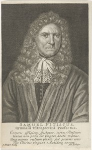 Portret van Samuel Pitiscus