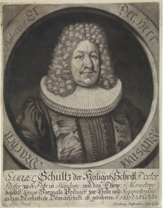 Portret van Samuel Schultz
