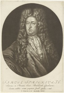 Portret van Samuel Stryk