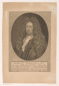 Portret van Samuel Stryk