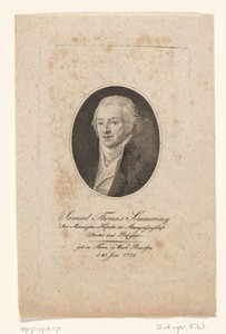 Portret van Samuel Thomas von Sömmerring