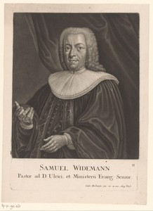 Portret van Samuel Widemann