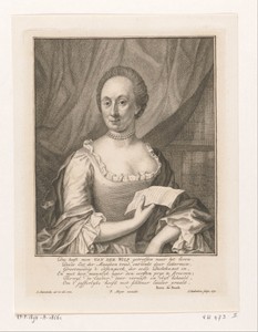 Portret van Sara Maria van der Wilp