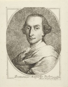 Portret van schilder Domenico Maggiotto