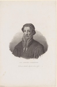 Portret van schilder Giovanni Antonio Pordenone