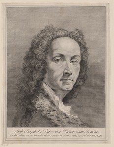 Portret van schilder Giovanni Battista Piazzetta