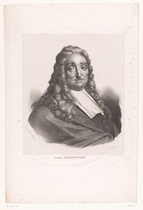 Portret van schilder Ludolf Bakhuysen