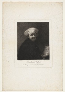 Portret van schilder Rembrandt