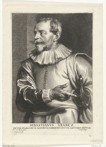 Portret van schilder Sebastiaan Vrancx