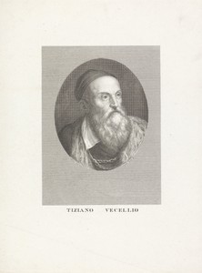Portret van schilder Titiaan
