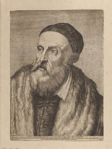 Portret van schilder Titiaan