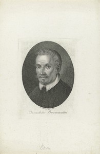 Portret van schrijver Benedetto Buommatei