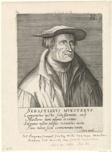 Portret van Sebastiaan Münster