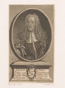 Portret van Sebastian Felix, Freiherr von Schwanenberg