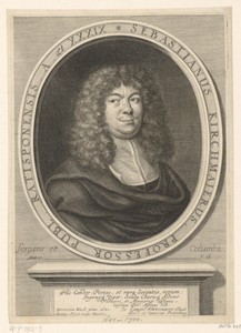 Portret van Sebastian Kirchmaier op 39-jarige leeftijd