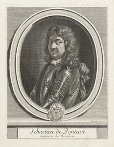 Portret van Sébastien de Pontaut