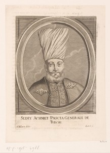 Portret van Sedey Achmet Pascia