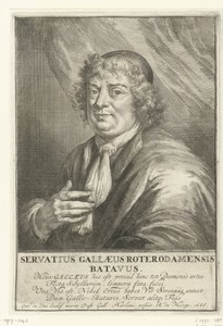 Portret van Servatius Gallaeus