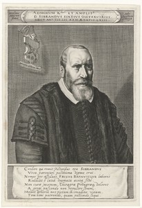 Portret van Sibrandus Sixtius