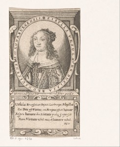 Portret van Sibylla Ursula von Braunschweig-Wolfenbüttel
