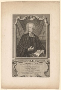 Portret van Siegfried Beck