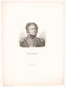 Portret van Sigismond Frédéric de Berckheim