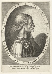 Portret van Sigismondo Malatesta