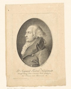 Portret van Sigismund Friedrich Hermbstaedt