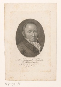 Portret van Sigismund Friedrich Hermbstaedt