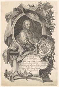 Portret van Sigismund III, aartsbisschop van Salzburg