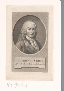 Portret van Sigismund Streit