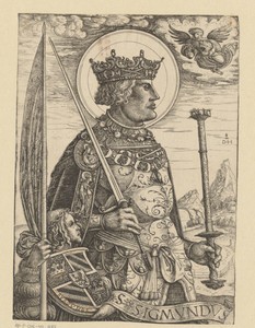 Portret van Sigismund van Bourgondië