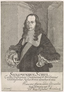 Portret van Sigismundus Schul