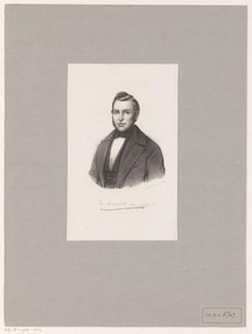 Portret van Sim. Dk. van de Velde van Cappellen