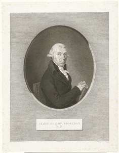 Portret van Simon Gerlof Broekman