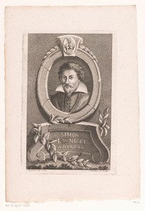 Portret van Simon Lomniczky von Rudecz
