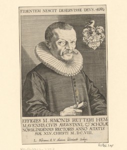 Portret van Simon Retter