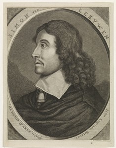 Portret van Simon van Leeuwen