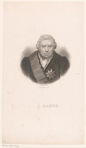 Portret van Sir Joseph Banks