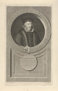 Portret van sir Nicolas Bacon