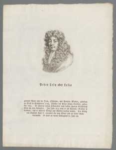 Portret van Sir Peter Lely