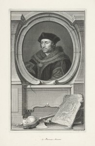 Portret van sir Thomas More