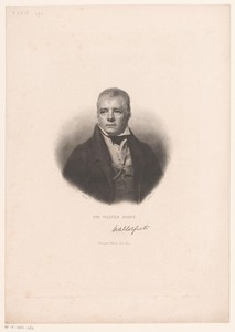 Portret van Sir Walter Scott