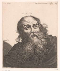 Portret van Socrates
