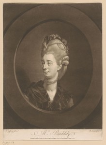 Portret van Sophia Baddeley