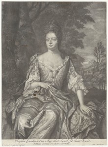 Portret van Sophia Charlotte, koningin van Pruisen