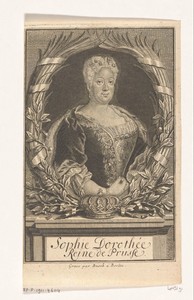 Portret van Sophia Dorothea van Hannover, koningin van Pruisen